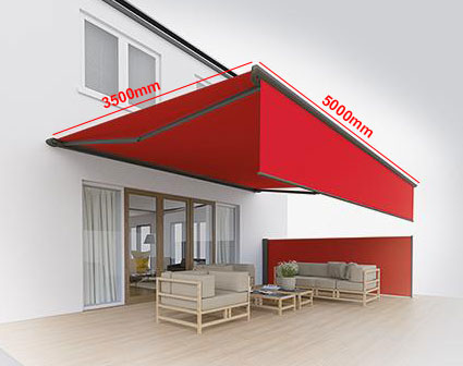 Retractable Pull-Down Awnings
