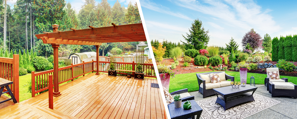 Balcony vs Patio vs Deck