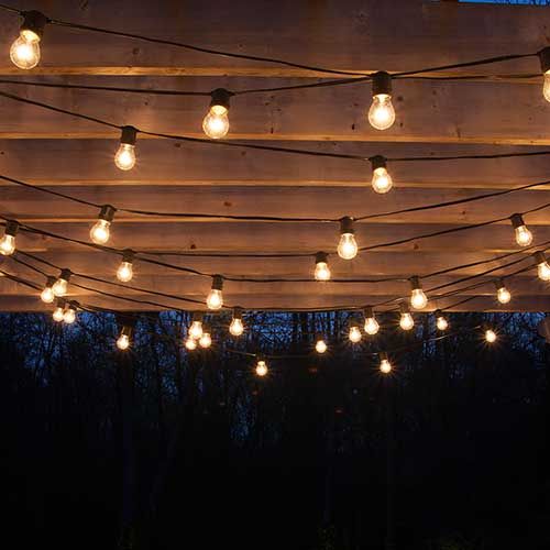 How to Hang Patio Party Lights