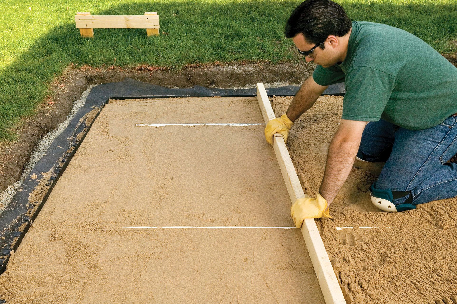 sand for patio