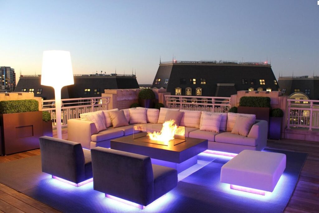 Patio Table LED Lights