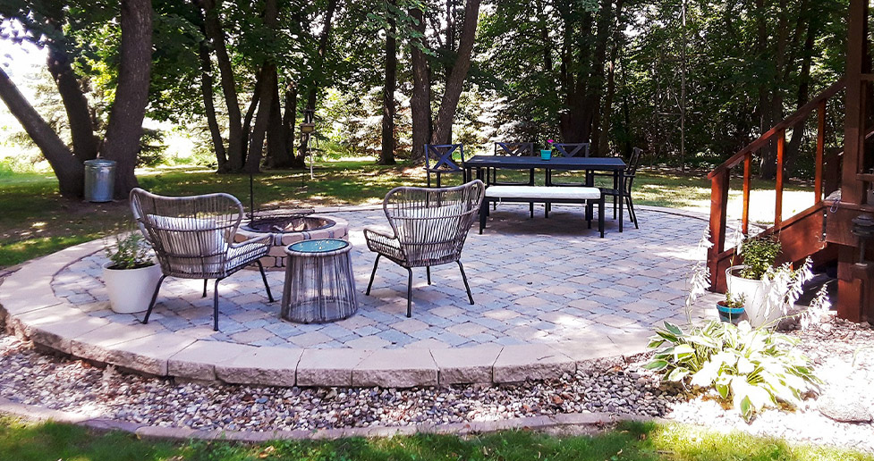 Two-Tone Patio