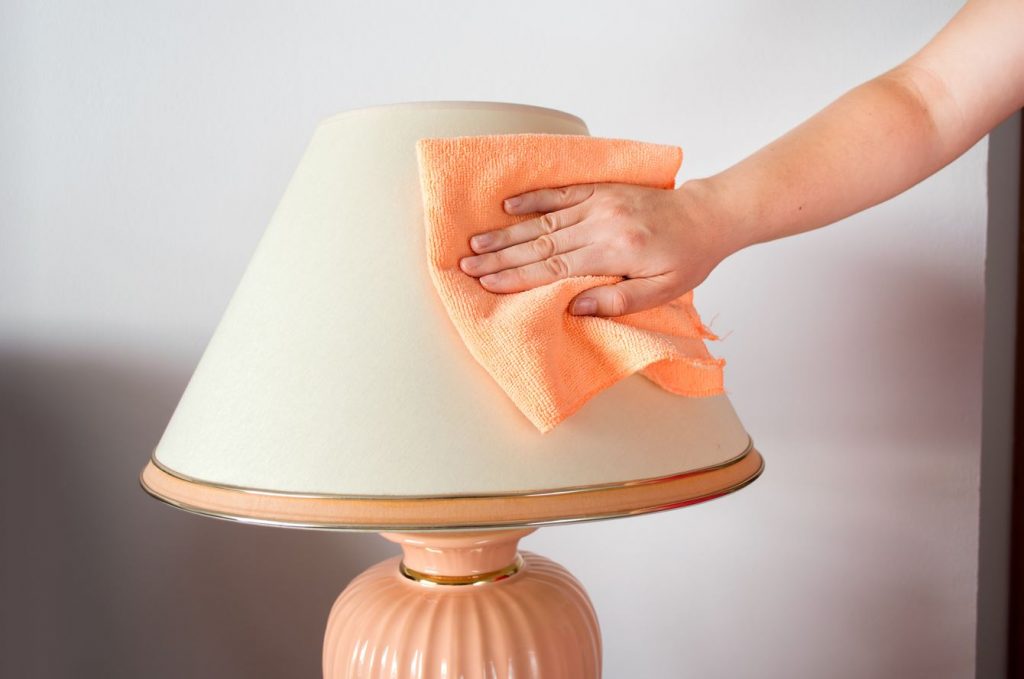 Cleaning and caring for LED table lights