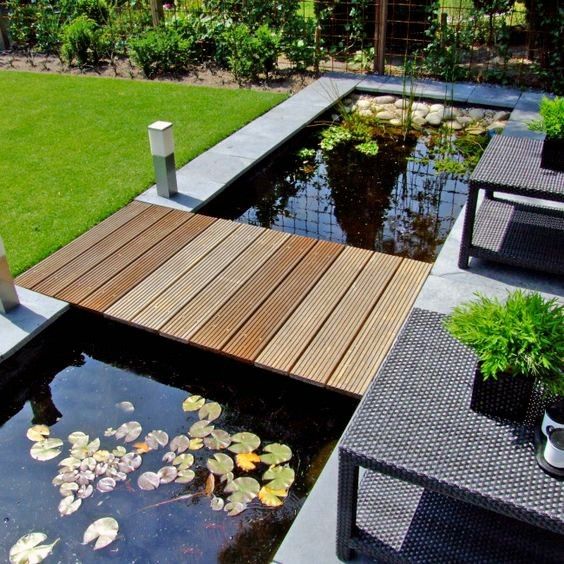 Modern Patio Water Features Modern Outdoor Patio Water Ponds