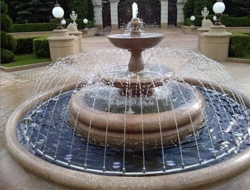Modern Patio Water Features Outdoor patio Fountains are water features that spray or jet water into the air