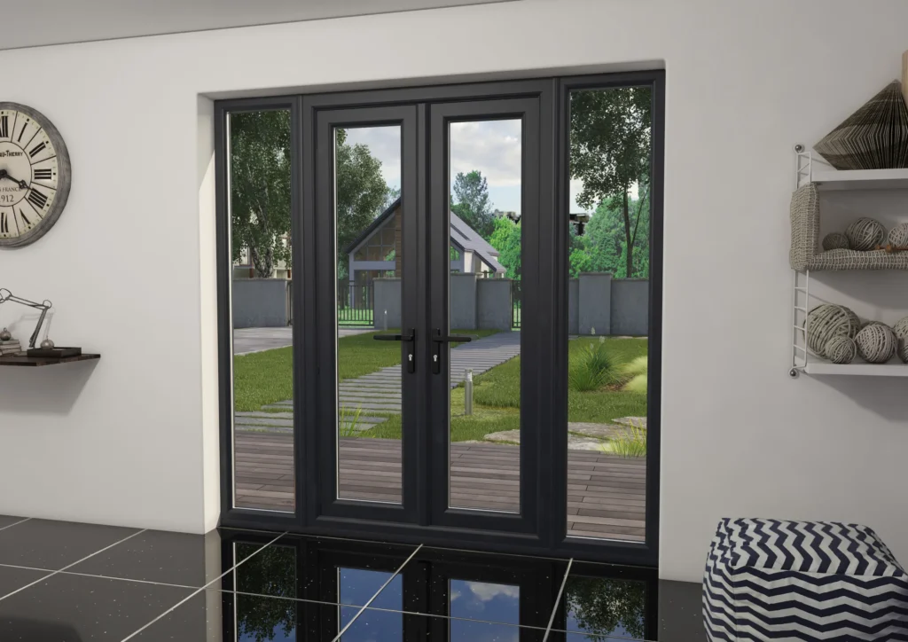 Cheap uPVC French Patio Doors Color