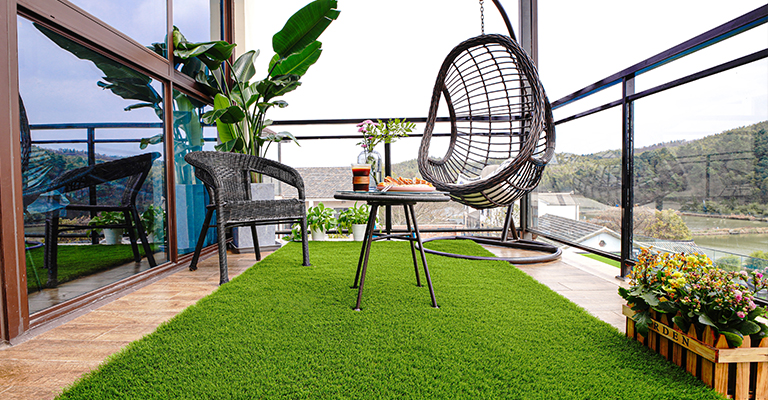  How to install turf on patio