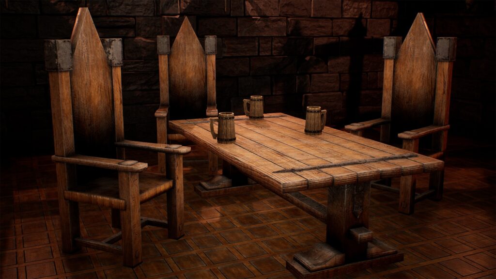 Wrought iron furniture Medieval and Renaissance Periods