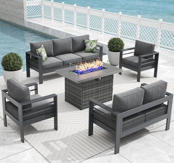 Aluminum patio furniture