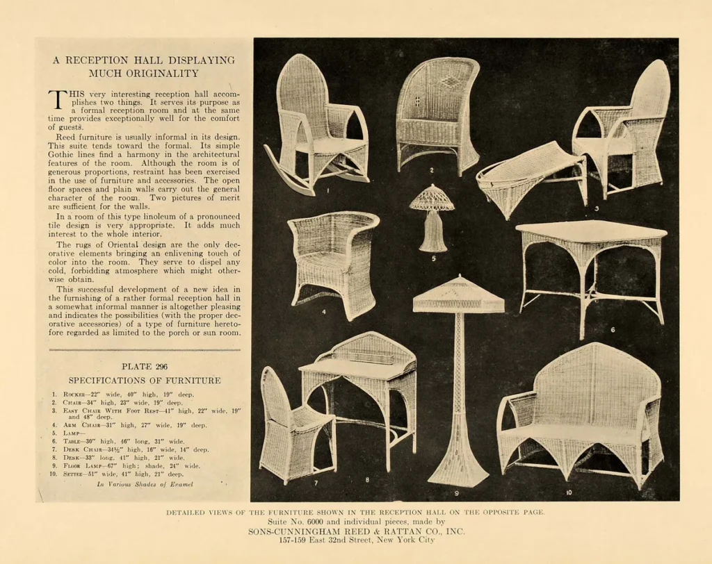 Brief History of Wicker Furniture