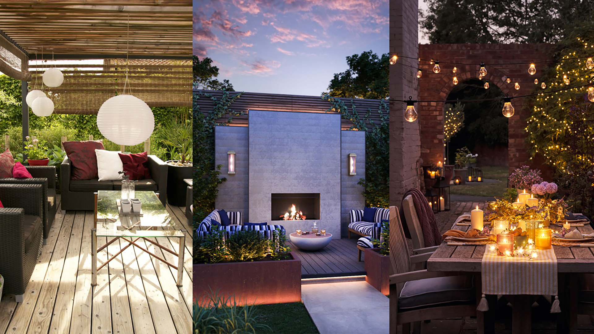 Lighting Solutions for Outdoor Furniture