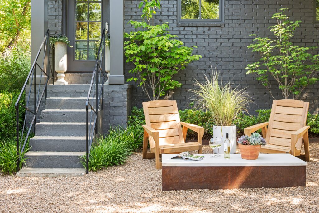 Outdoor Art and Decor for Small Patios space