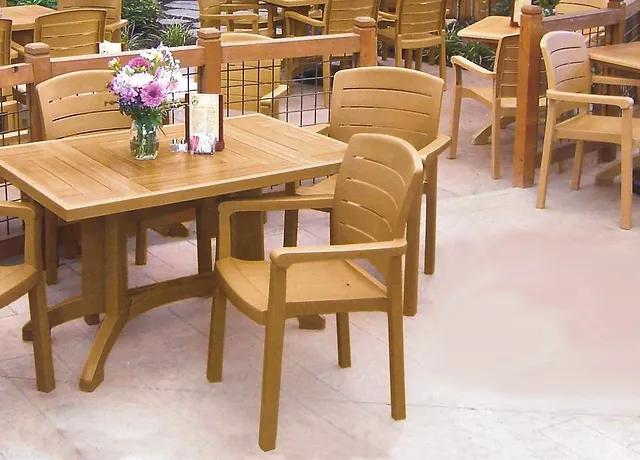Types of Plastic Patio Furniture Polycarbonate patio Furniture