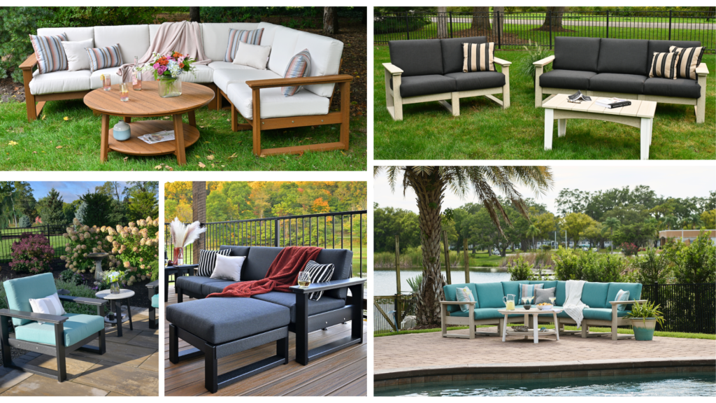 Mixing and Matching the best Polywood patio furniture sets