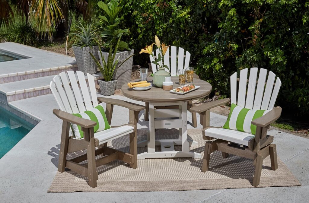 Adding Cushions and Accessories to Plastic patio Furniture