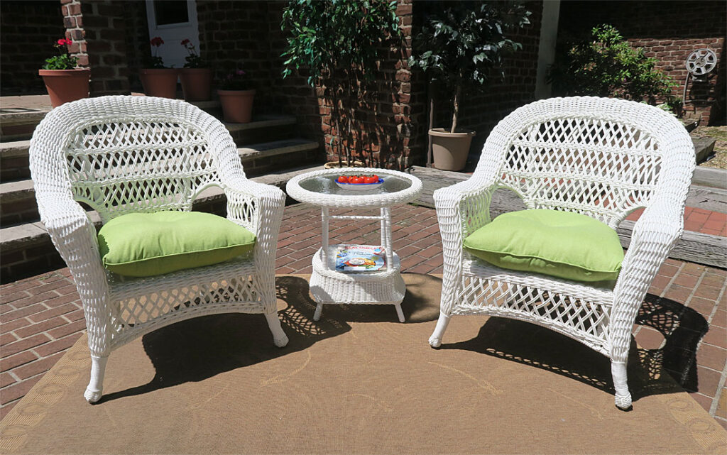 Wicker-Look Plastic Furniture