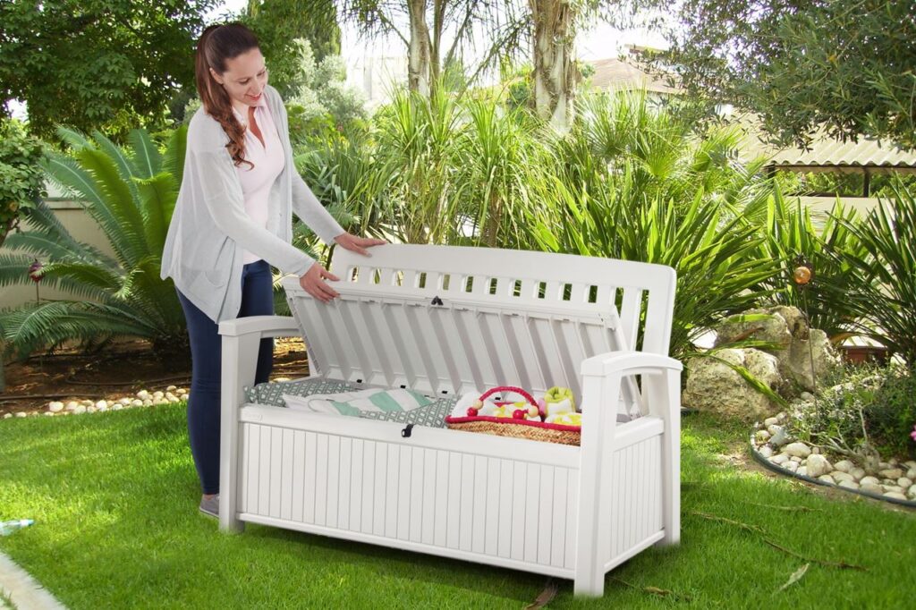 Outdoor Storage bench in Patios