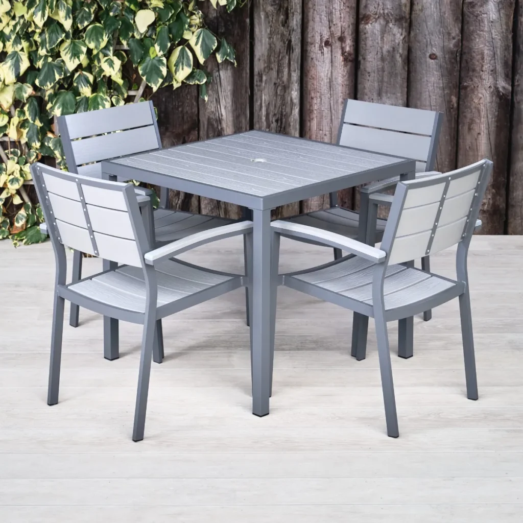 Plastic Rectangular patio Tables