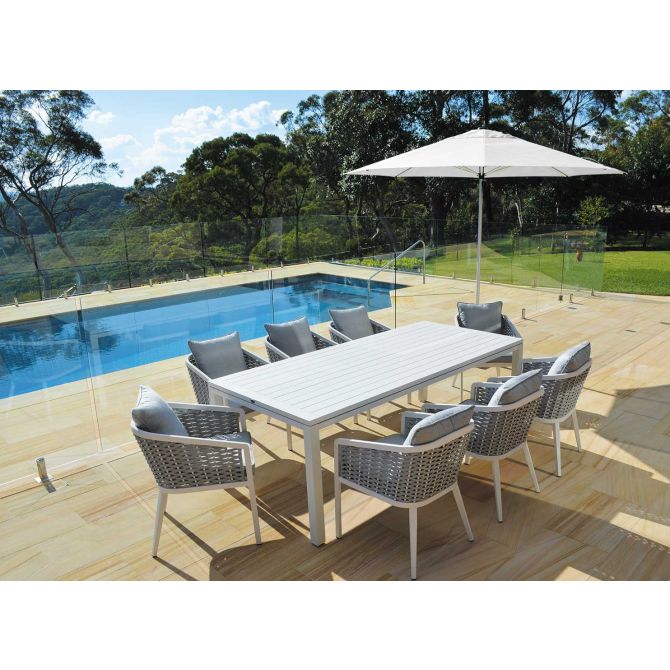 Weatherproof and Water-Resistant Features Polywood Furniture for Poolside Areas