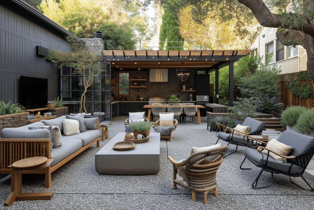 Consider adding accessories like outdoor rugs, shade structures, or side tables to enhance the comfort and functionality of your patio setup. These additions can create a more cohesive and enjoyable outdoor living space.