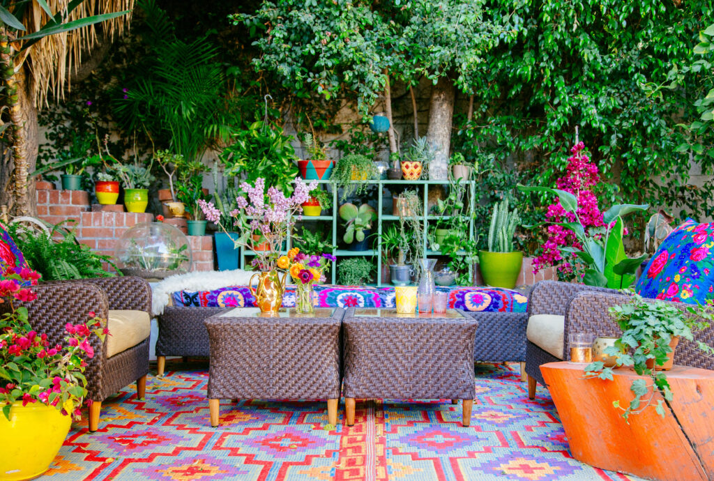 Layering with Outdoor Rugs