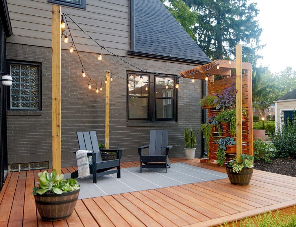 string lights for patio