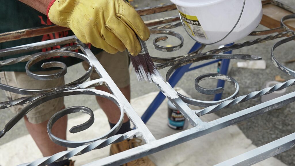 Painting Wrought Iron Patio Furniture