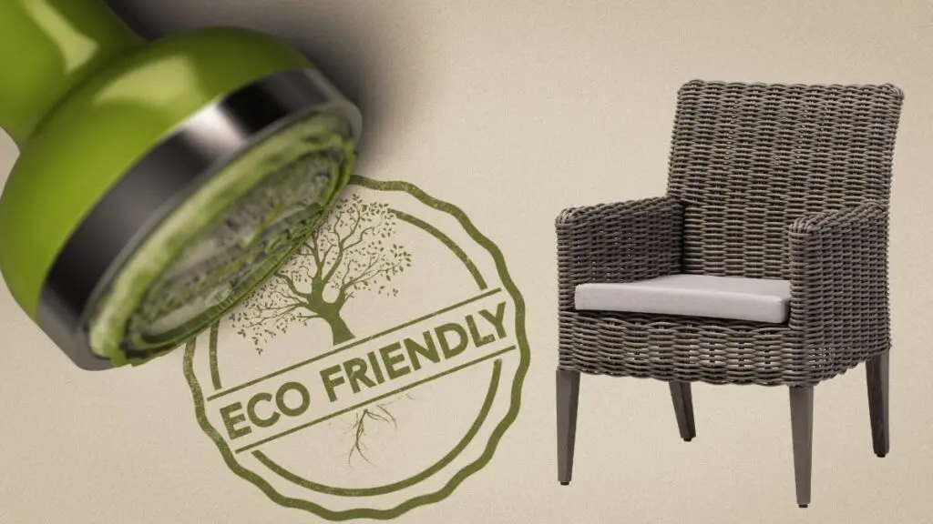 Sustainable Manufacturing Practices of Wicker Patio Furniture Options