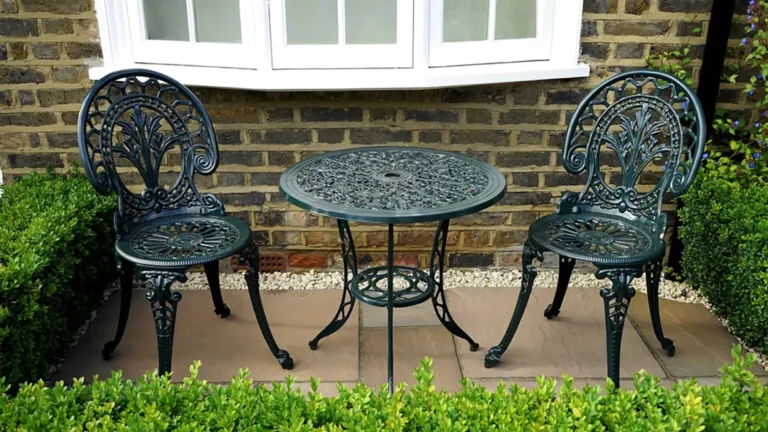 History and Evolution of Wrought Iron Furniture