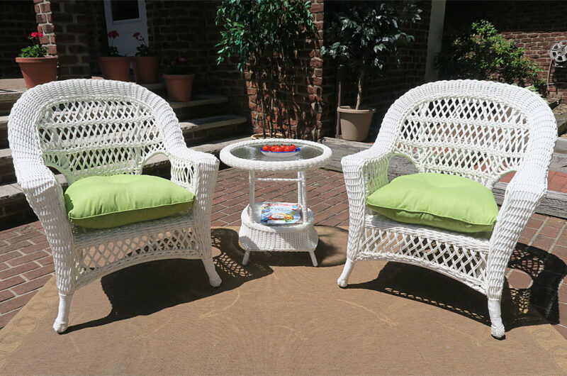 Wicker-Look Plastic Furniture