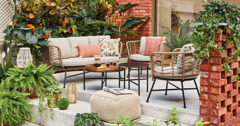 Best Materials for Small Patio Furniture